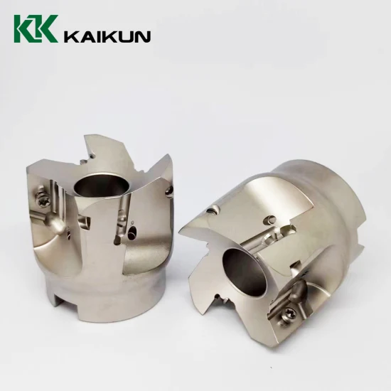 Inch Indexable Square-Shoulder Face Milling Cutter Head Milling Tool 90° /65° Cutting Cutter